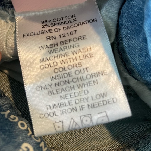 Laurie Felt Classic Slim Leg Distressed Jeans - Picture 6 of 10